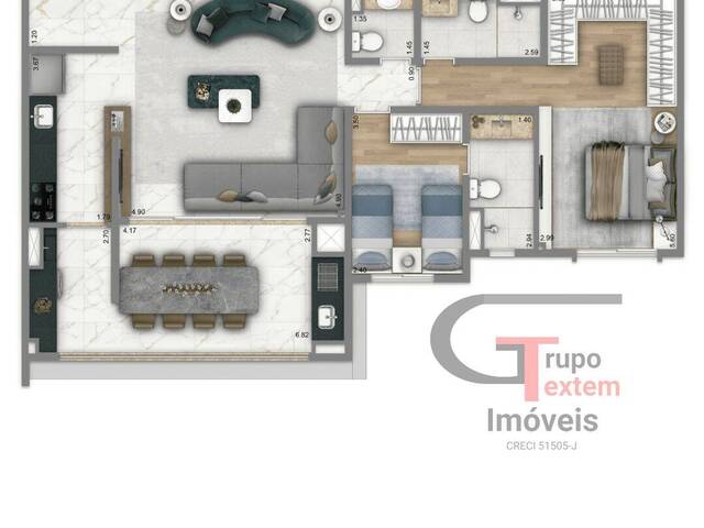 #202623 - Apartamento para Venda em São Paulo - SP - 2
